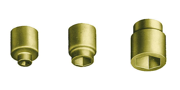 Capete chei tubulare hexagonale 1/2 anti-ex 1 1/8